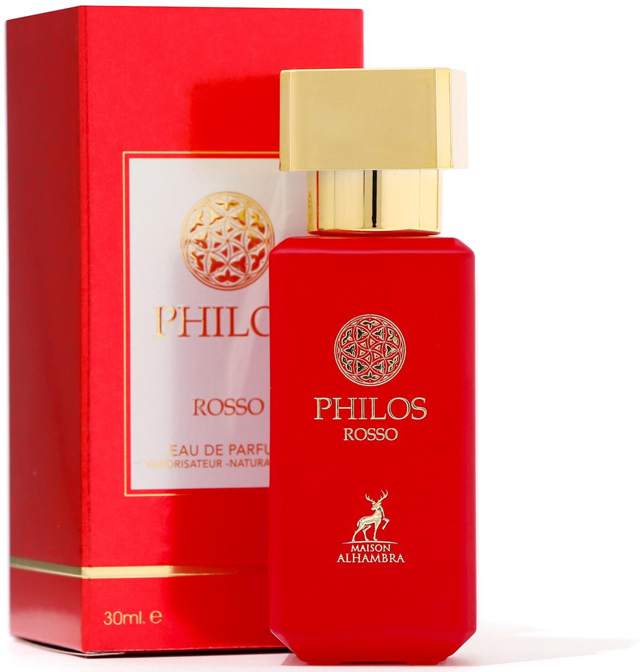 Парфюмерная вода унисекс Philos Rosso (по мотивам Sospiro Rosso Afgano), 30 мл