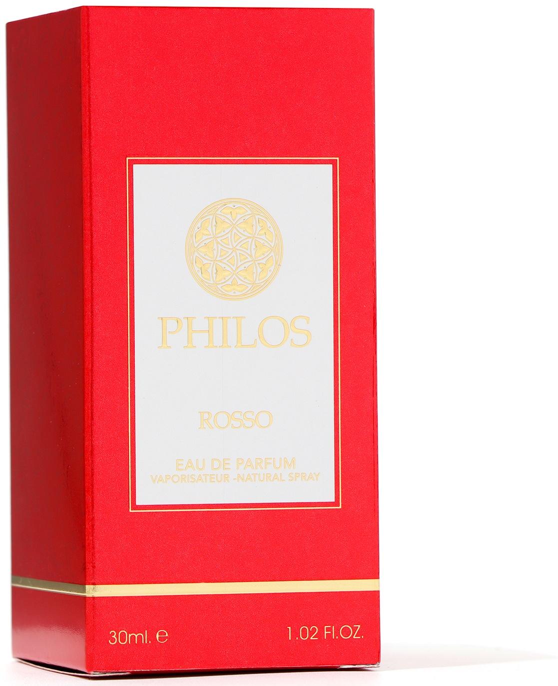 Парфюмерная вода унисекс Philos Rosso (по мотивам Sospiro Rosso Afgano), 30 мл