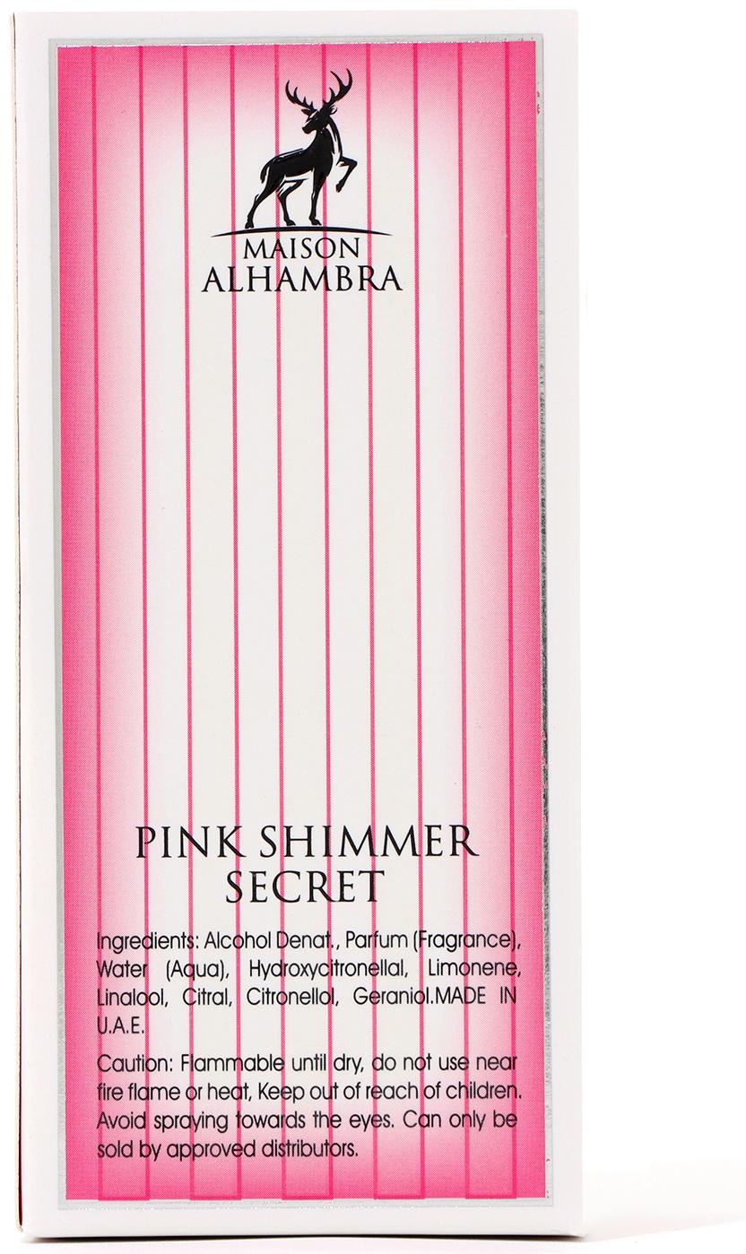 Парфюмерная вода женская Pink Shimmer Secret (по мотивам Victoria Secret Bombshell), 30 мл