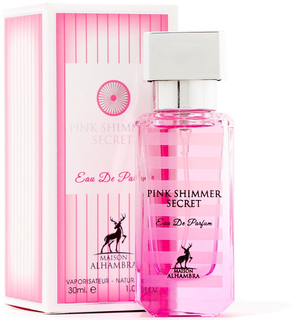 Парфюмерная вода женская Pink Shimmer Secret (по мотивам Victoria Secret Bombshell), 30 мл