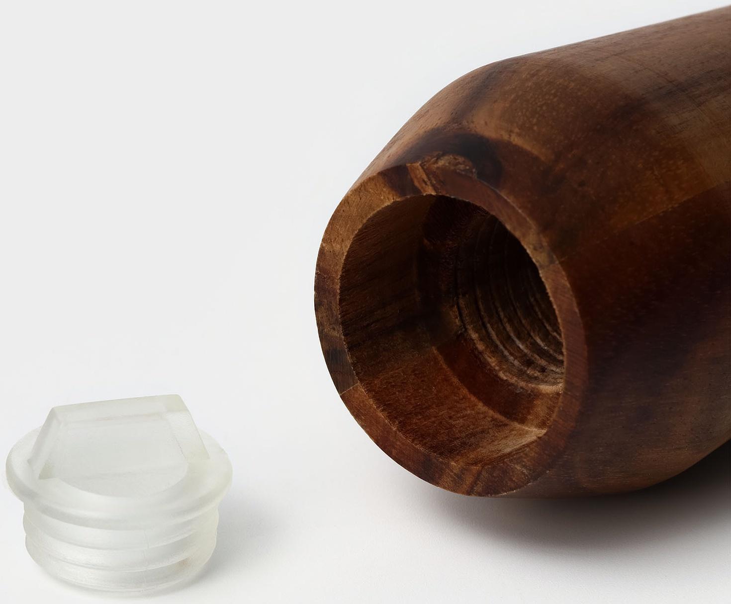 Банка для специй «Солонка», 10×5,6 см, акация