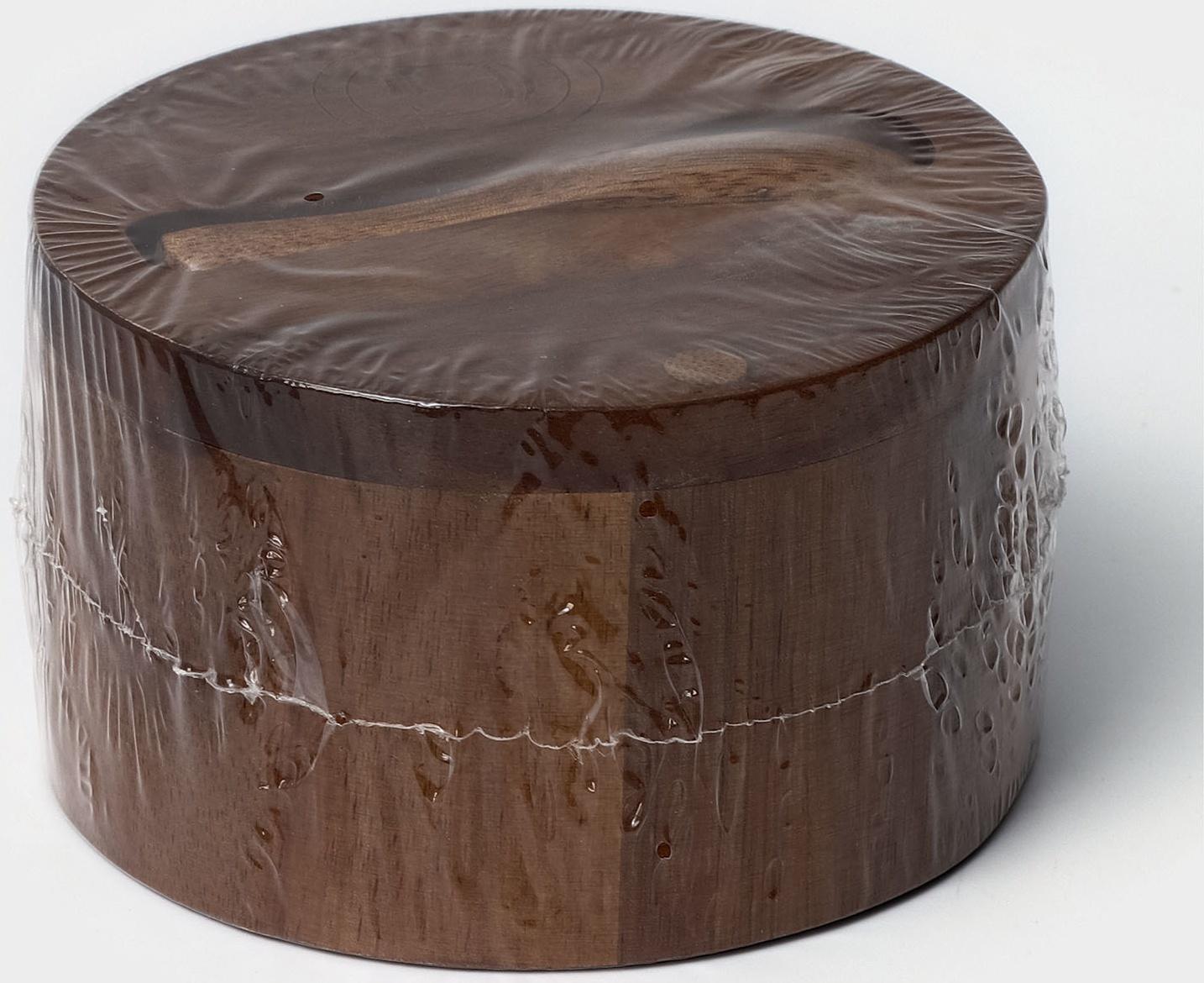 Банка для специй с ложкой, 10×6 см, акация