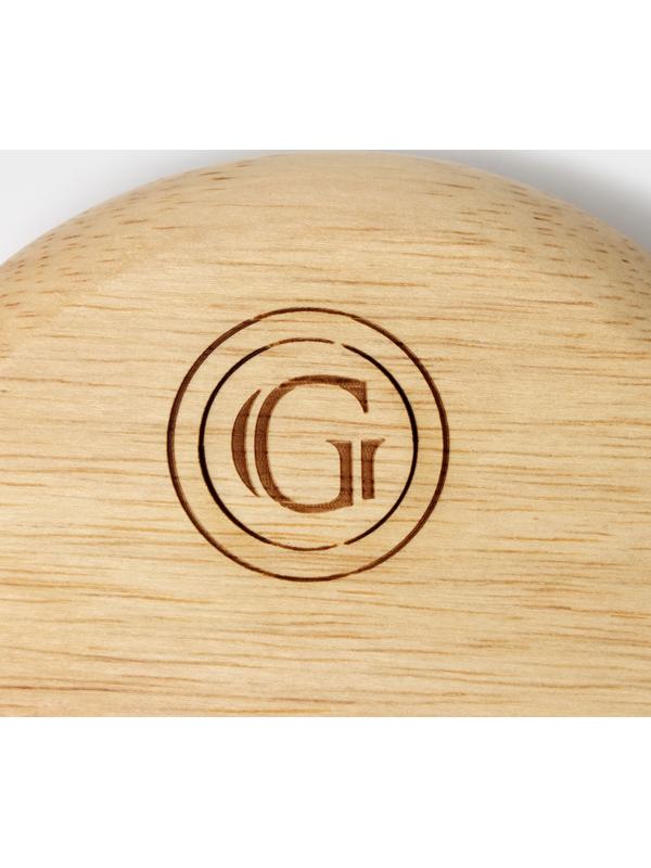 Подставка под ложку, 11,5×13,5×2,5 см, гевея