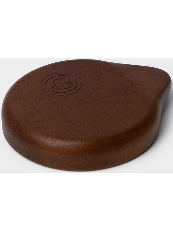 Подставка под ложку, 11,5×13,5×2,5 см, акация