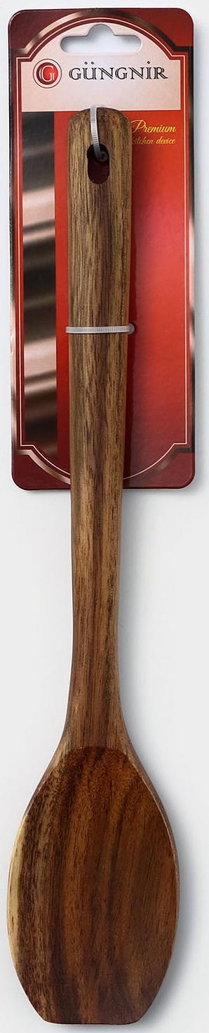 Лопатка кулинарная, 34 см, акация