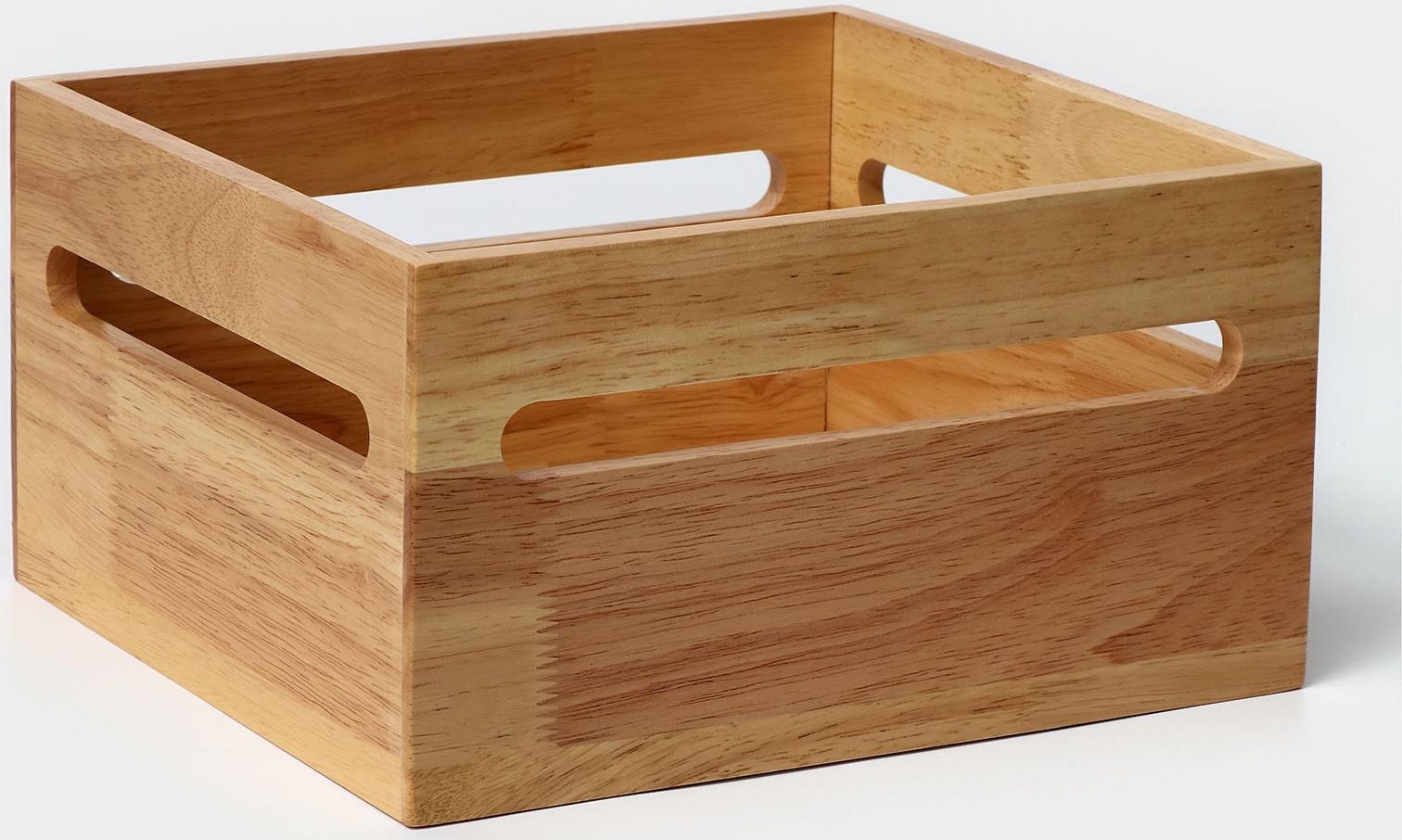 Органайзер кухонный, подставка для специй, 24,5×27,3×14,6 см, гевея