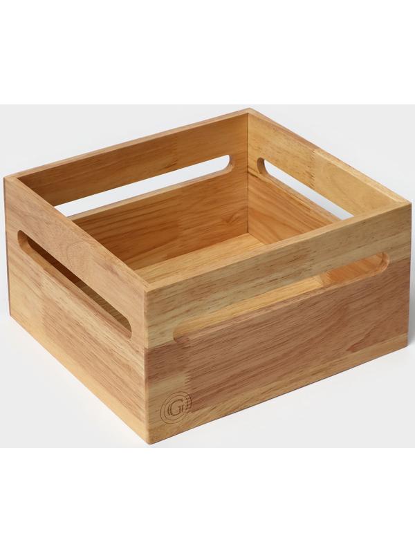 Органайзер кухонный, подставка для специй, 24,5×27,3×14,6 см, гевея