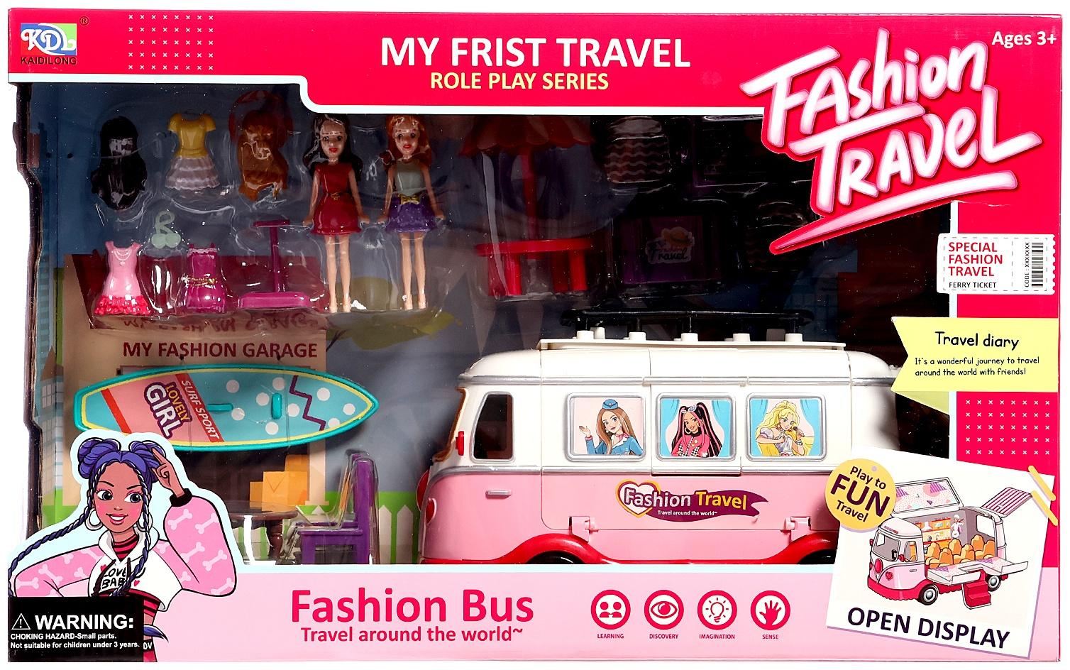 Игровой набор «Лови волну!»: трейлер, куклы, аксессуары