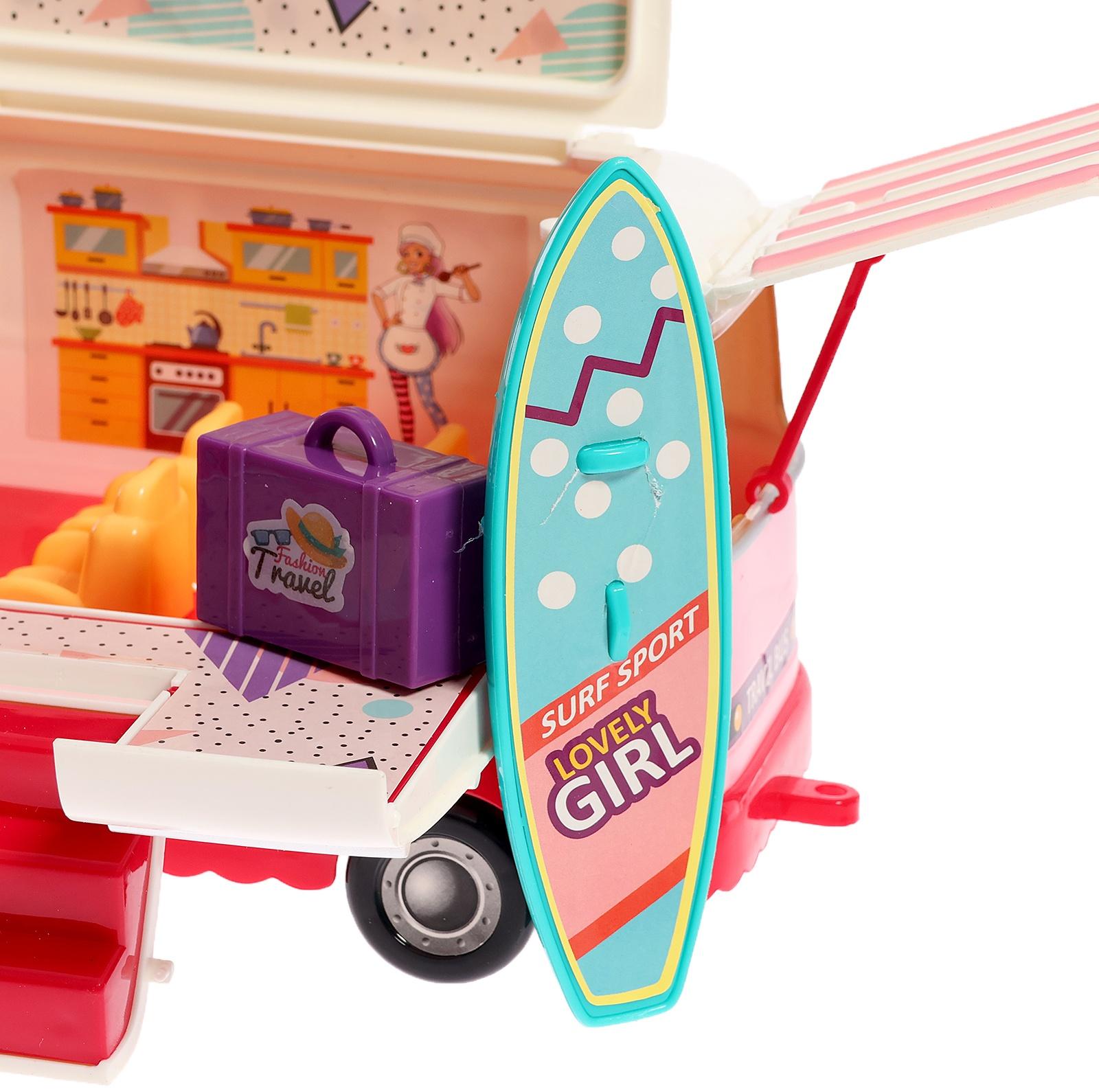 Игровой набор «Лови волну!»: трейлер, куклы, аксессуары