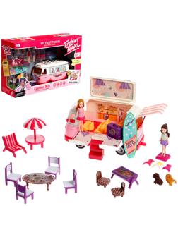 Игровой набор «Лови волну!»: трейлер, куклы, аксессуары