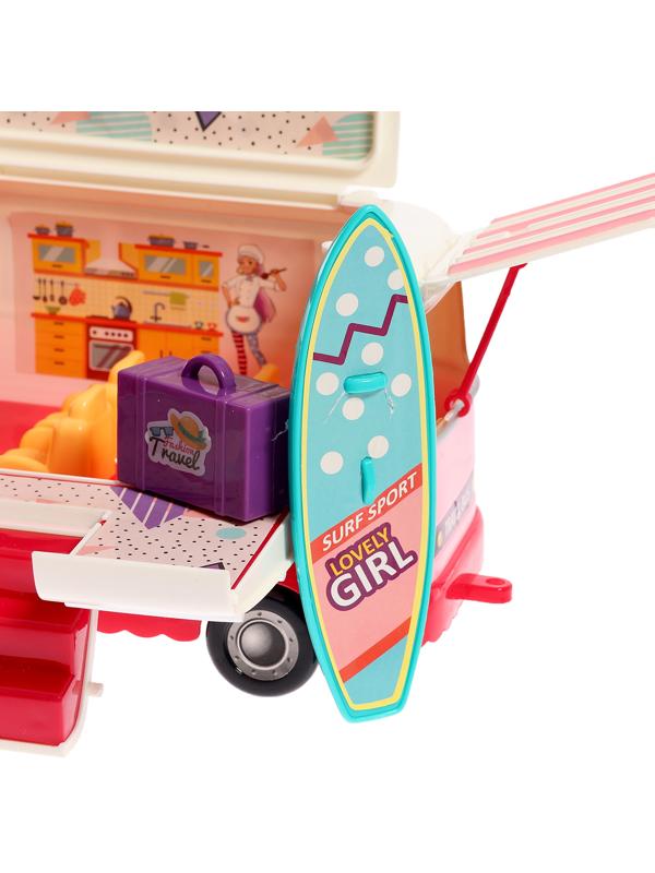 Игровой набор «Лови волну!»: трейлер, куклы, аксессуары