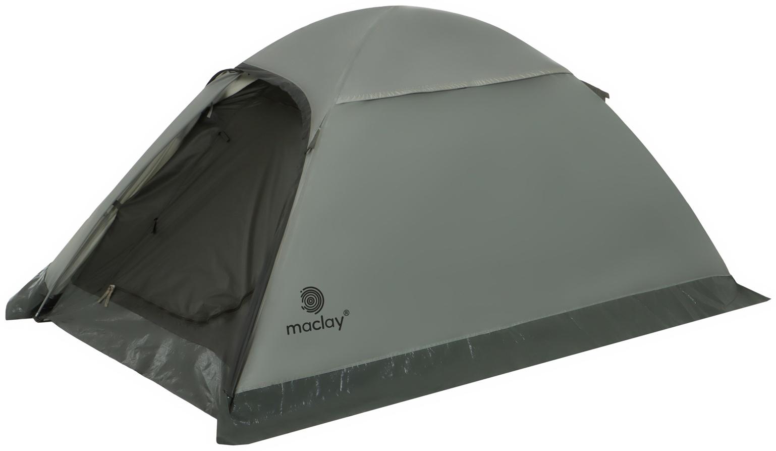 Палатка трекинговая maclay TAGANAY 2, 205х140х120 см, 2-местная