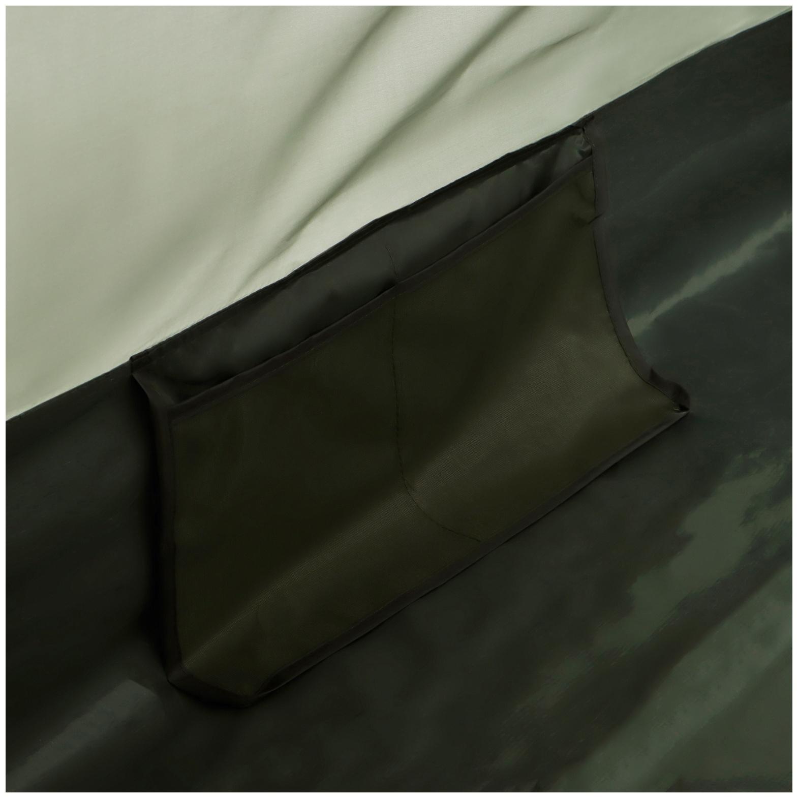 Палатка трекинговая maclay TAGANAY 2, 205х140х120 см, 2-местная