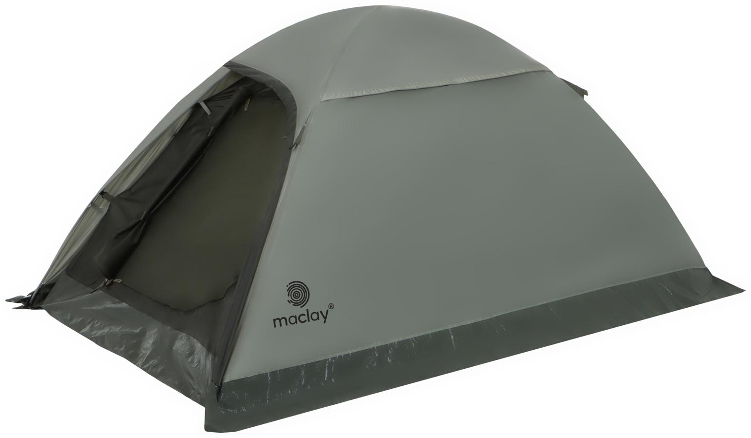 Палатка трекинговая maclay TAGANAY 2, 205х140х120 см, 2-местная