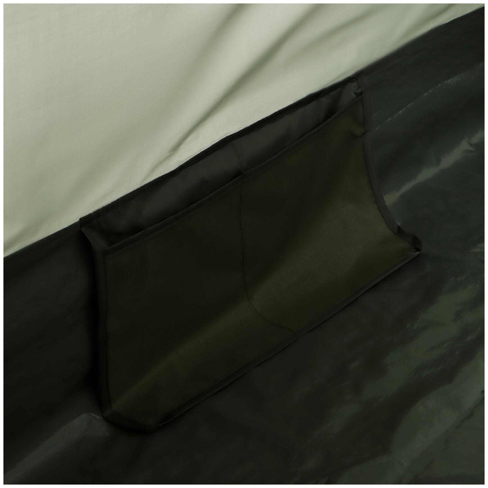 Палатка трекинговая maclay KAMA 2, 210х150х100 см, 2-местная