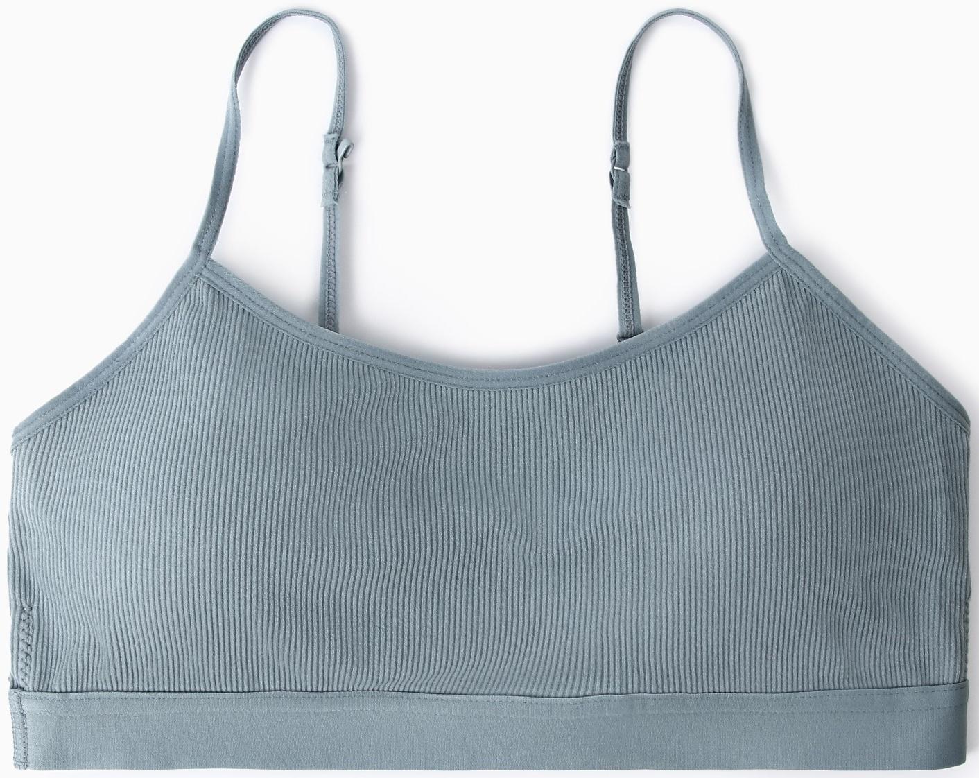 Бюстье женское, цвет серо-зеленый, размер 48 (L)