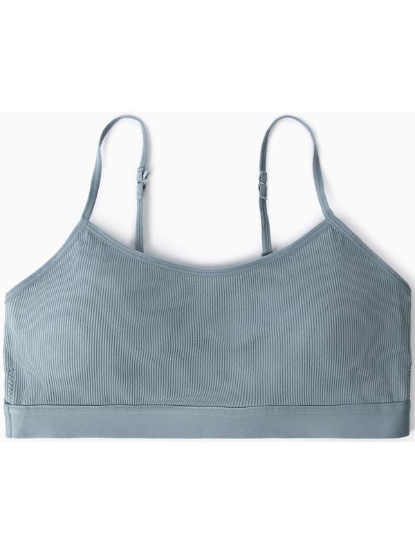 Бюстье женское, цвет серо-зеленый, размер 48 (L)