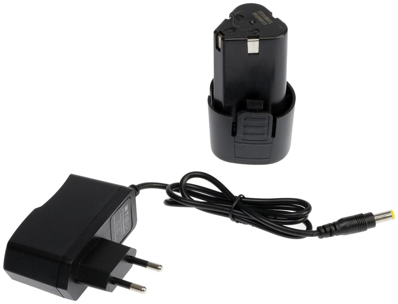 Пила цепная аккумуляторная Zitrek GreenSaw 12 082-1859, 12 В, 1.5 Ач, Li-ion АКБх2 шт, ЗУ