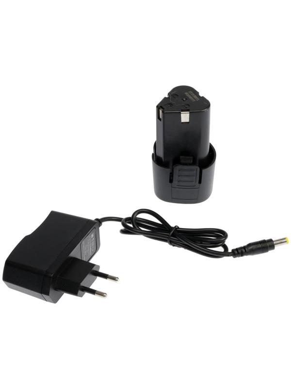 Пила цепная аккумуляторная Zitrek GreenSaw 12 082-1859, 12 В, 1.5 Ач, Li-ion АКБх2 шт, ЗУ