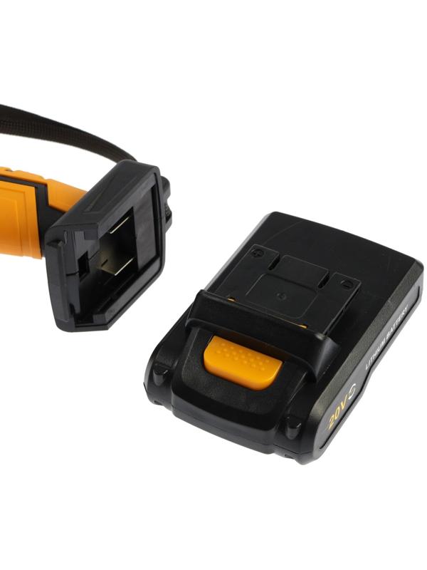 Дрель-шуруповерт DEKO DKCD20FU-Li, со съемным патроном, 20 В, 1.5 Ач, 42 Нм, 2 скорости