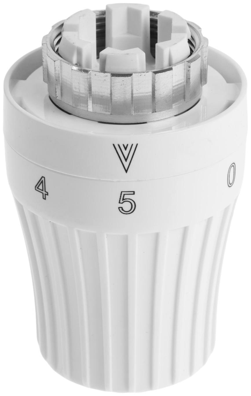 Термостатическая головка Ogint 022-5069, жидкостная, М30х1.5 мм, PN 10, 6-28°С, белая