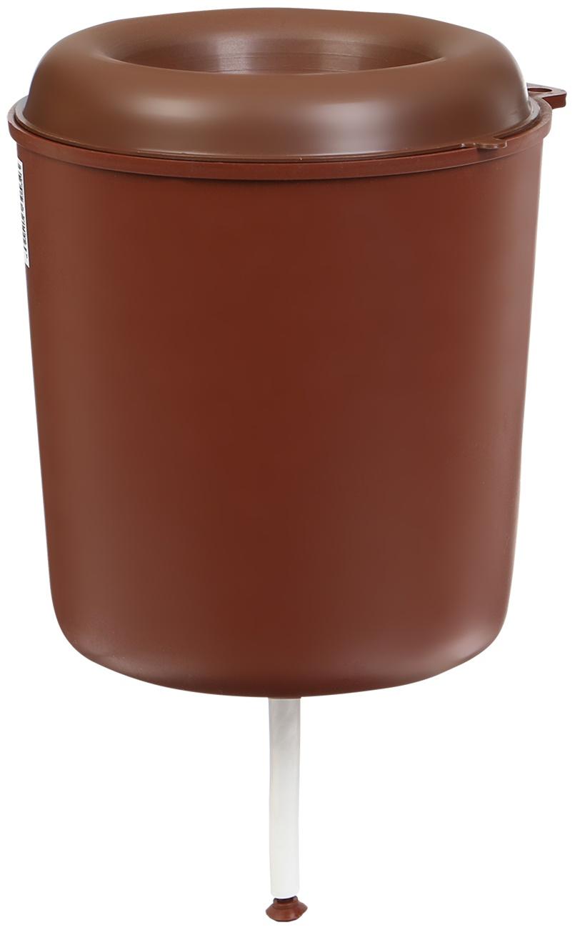 Умывальник садовый, 3 л, пластик, коричневый, Greengo
