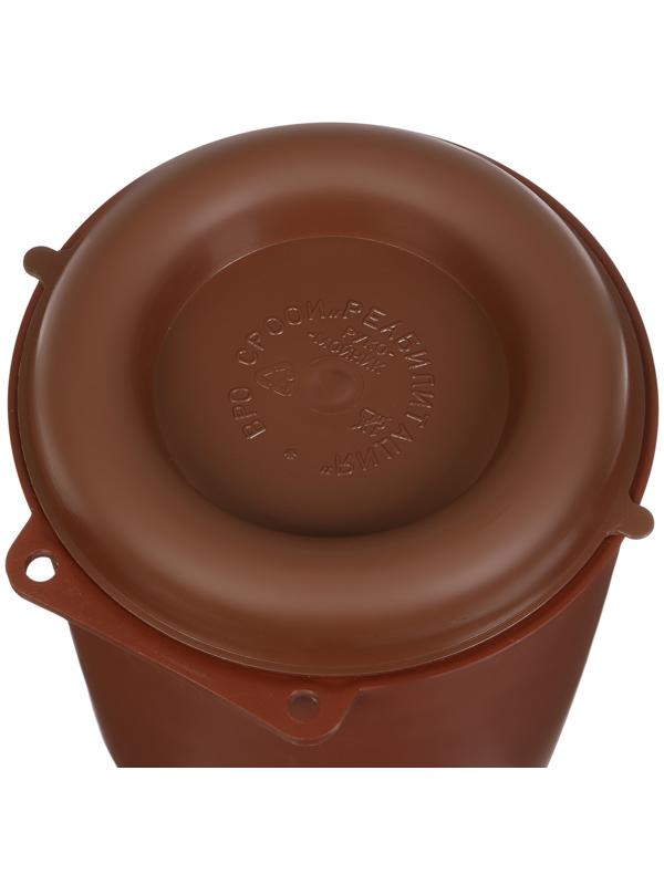 Умывальник садовый, 3 л, пластик, коричневый, Greengo