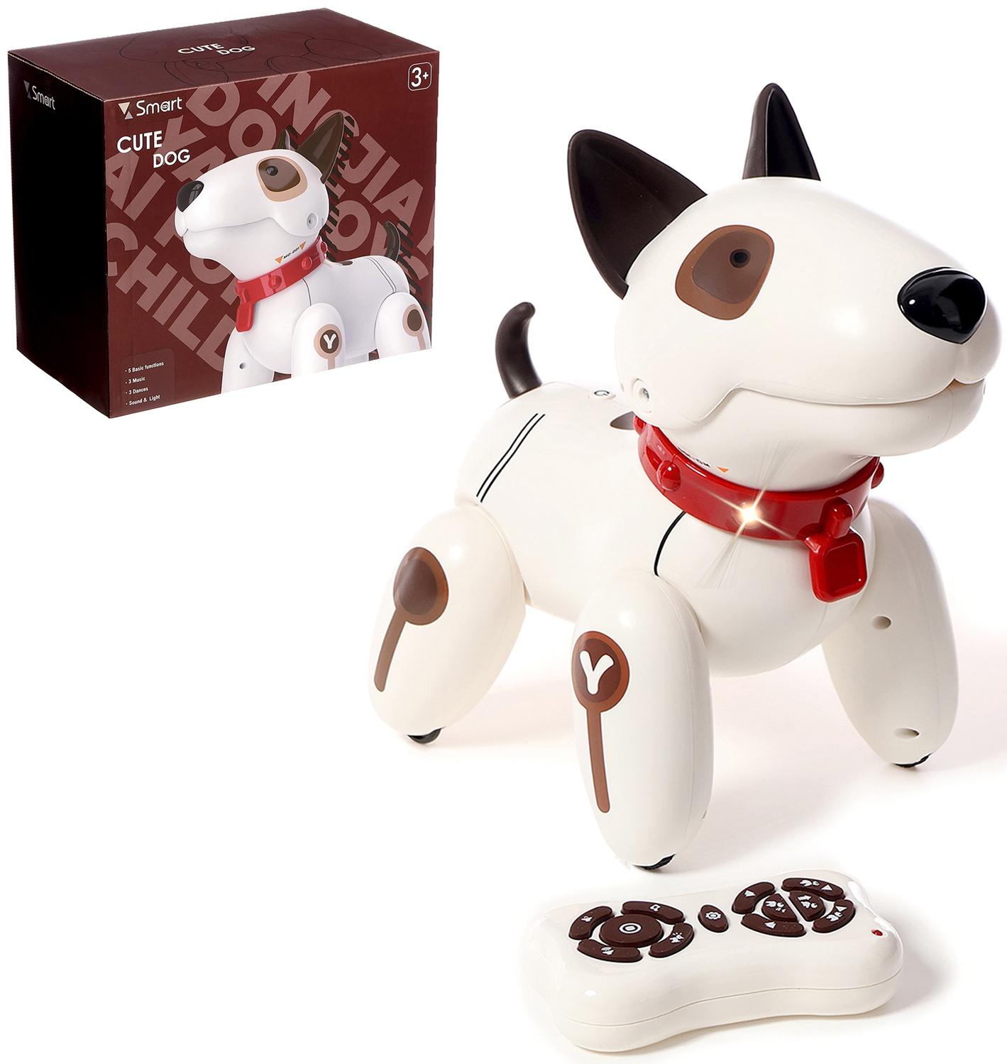 Робот-собака «Рэкс», радиоуправляемый, световые и звуковые эффекты