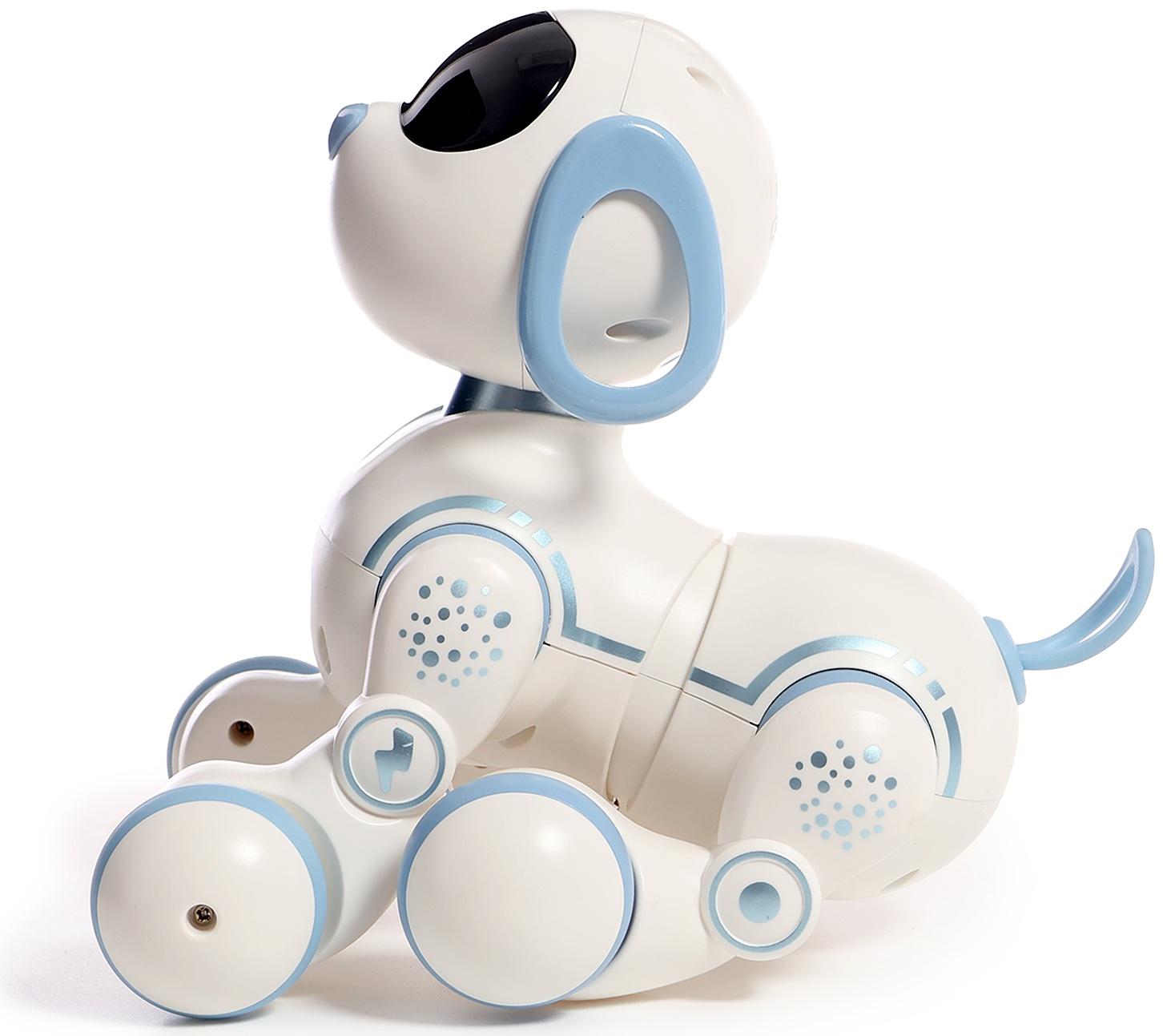 Робот-собака IQDog, световые и звуковые эффекты, работает от аккумулятора