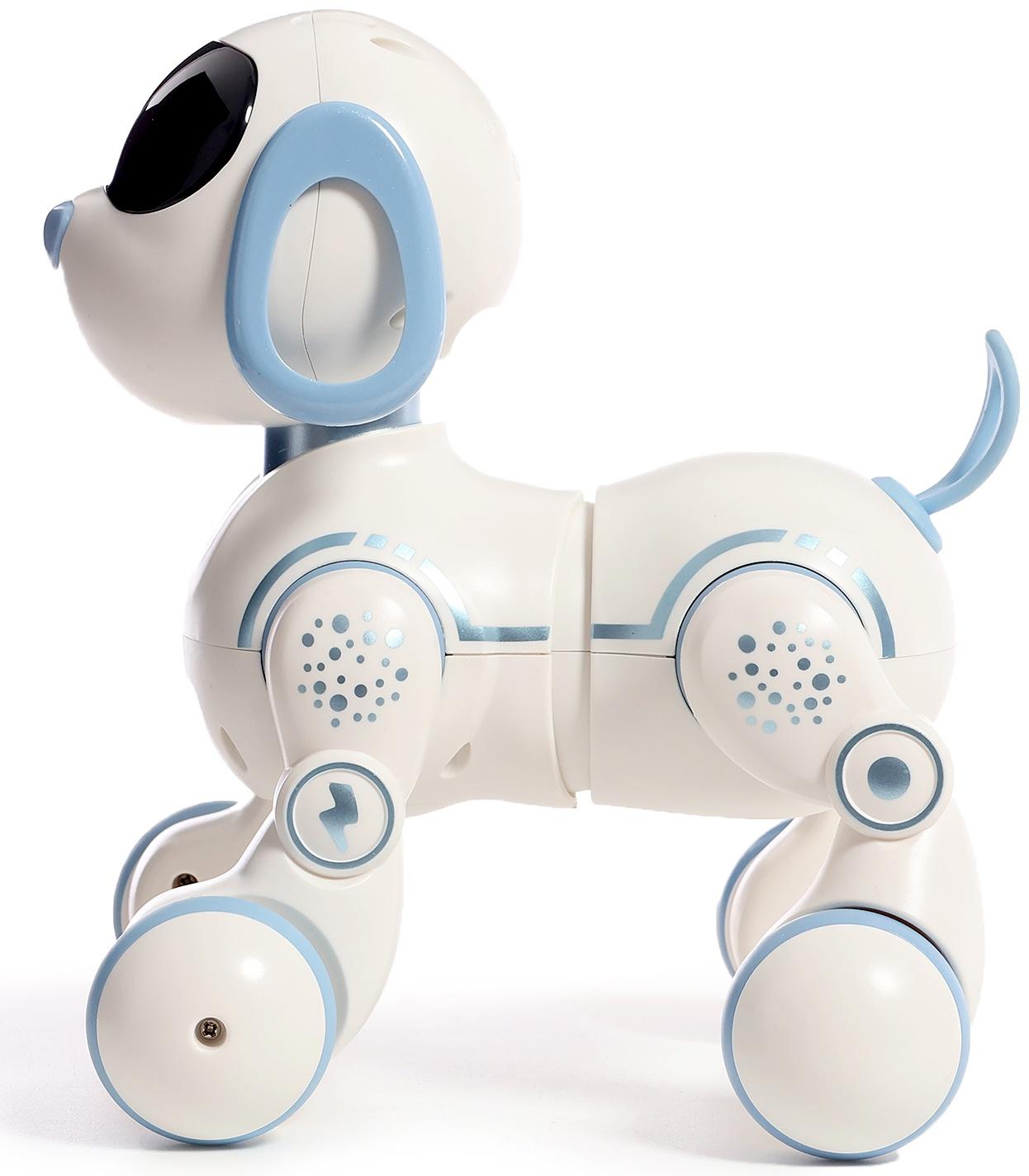 Робот-собака IQDog, световые и звуковые эффекты, работает от аккумулятора