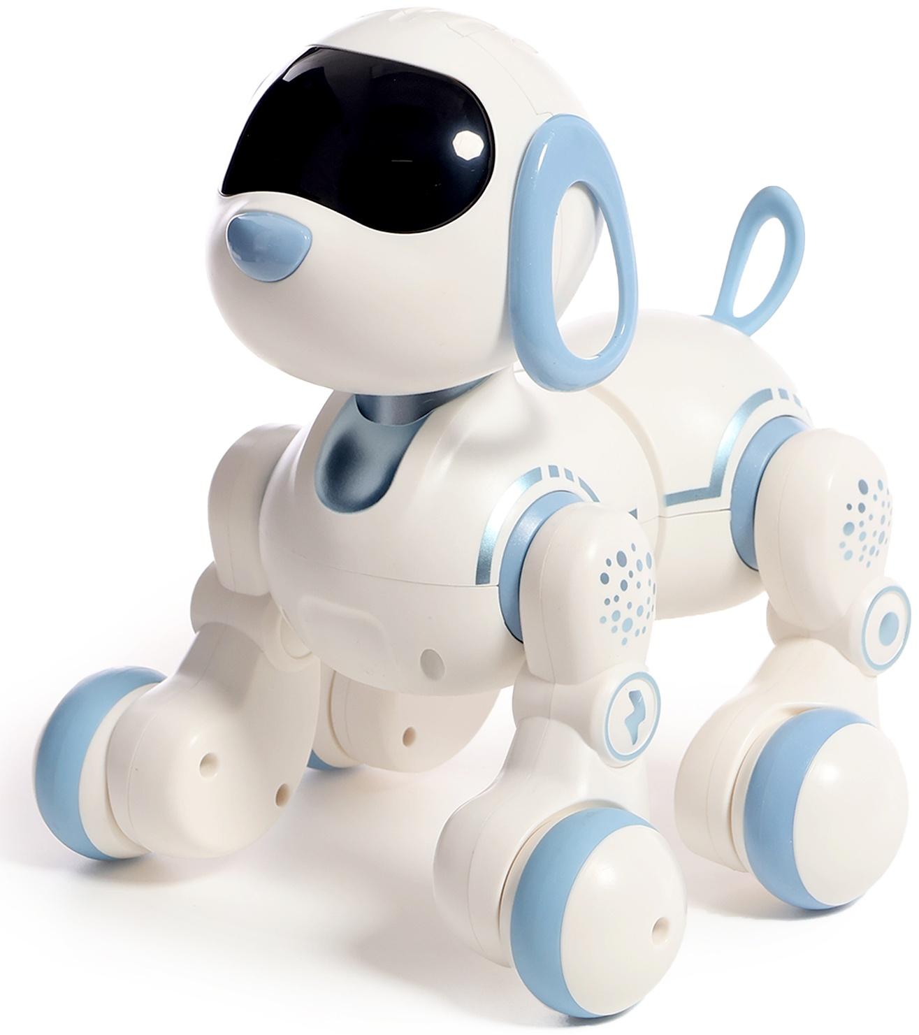 Робот-собака IQDog, световые и звуковые эффекты, работает от аккумулятора