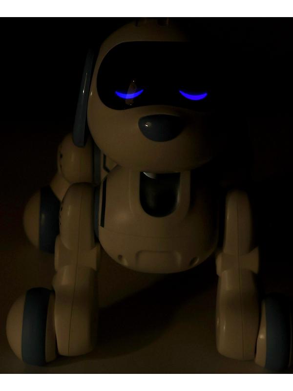 Робот-собака IQDog, световые и звуковые эффекты, работает от аккумулятора