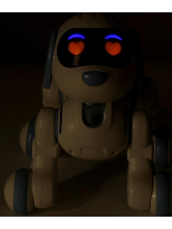 Робот-собака IQDog, световые и звуковые эффекты, работает от аккумулятора