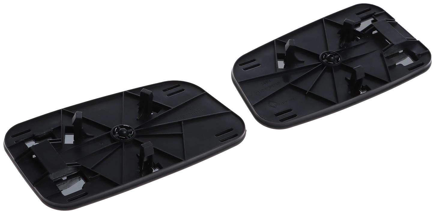 Комплект зеркал ВАЗ-2110, 2111, 2112, нейтральный тон, левое плоское, правое сферическое