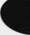 Коврик-подставка силиконовый под горячее, d=140 мм, толщина=3,5 мм, черный
