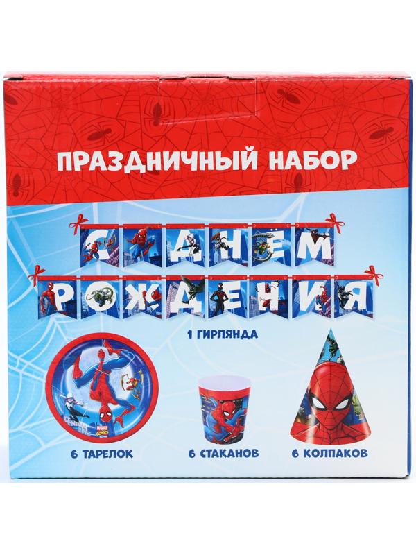 Набор бумажной посуды, на 6 персон 