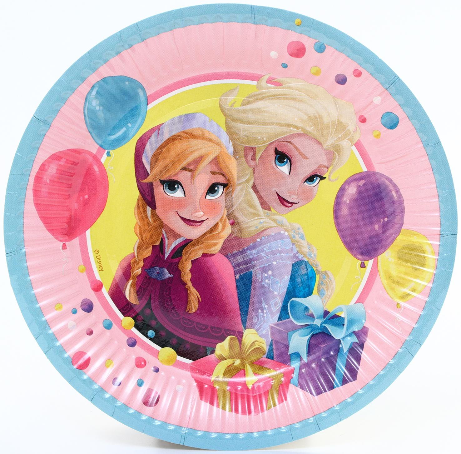 Набор бумажной посуды, на 6 персон 