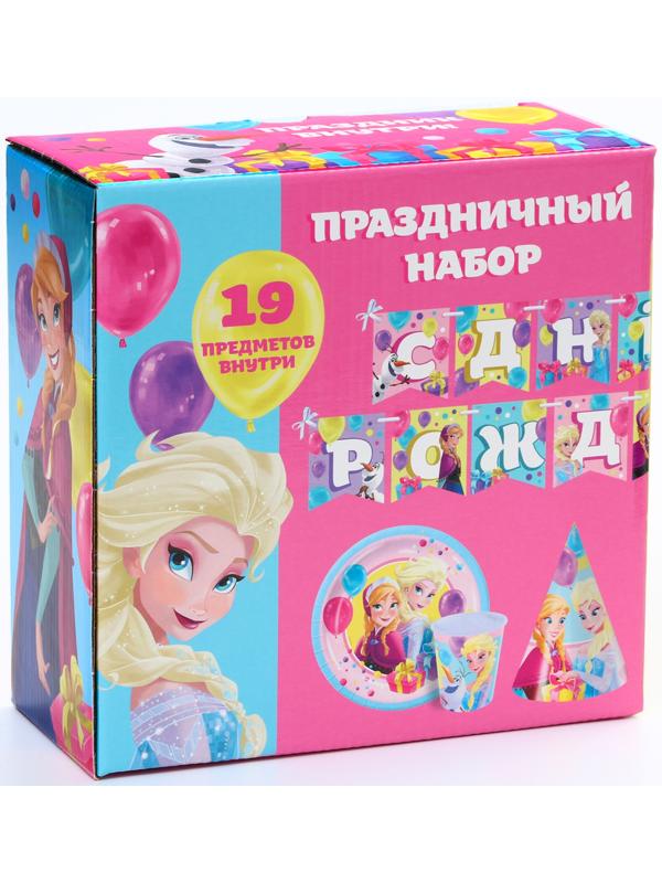 Набор бумажной посуды, на 6 персон 