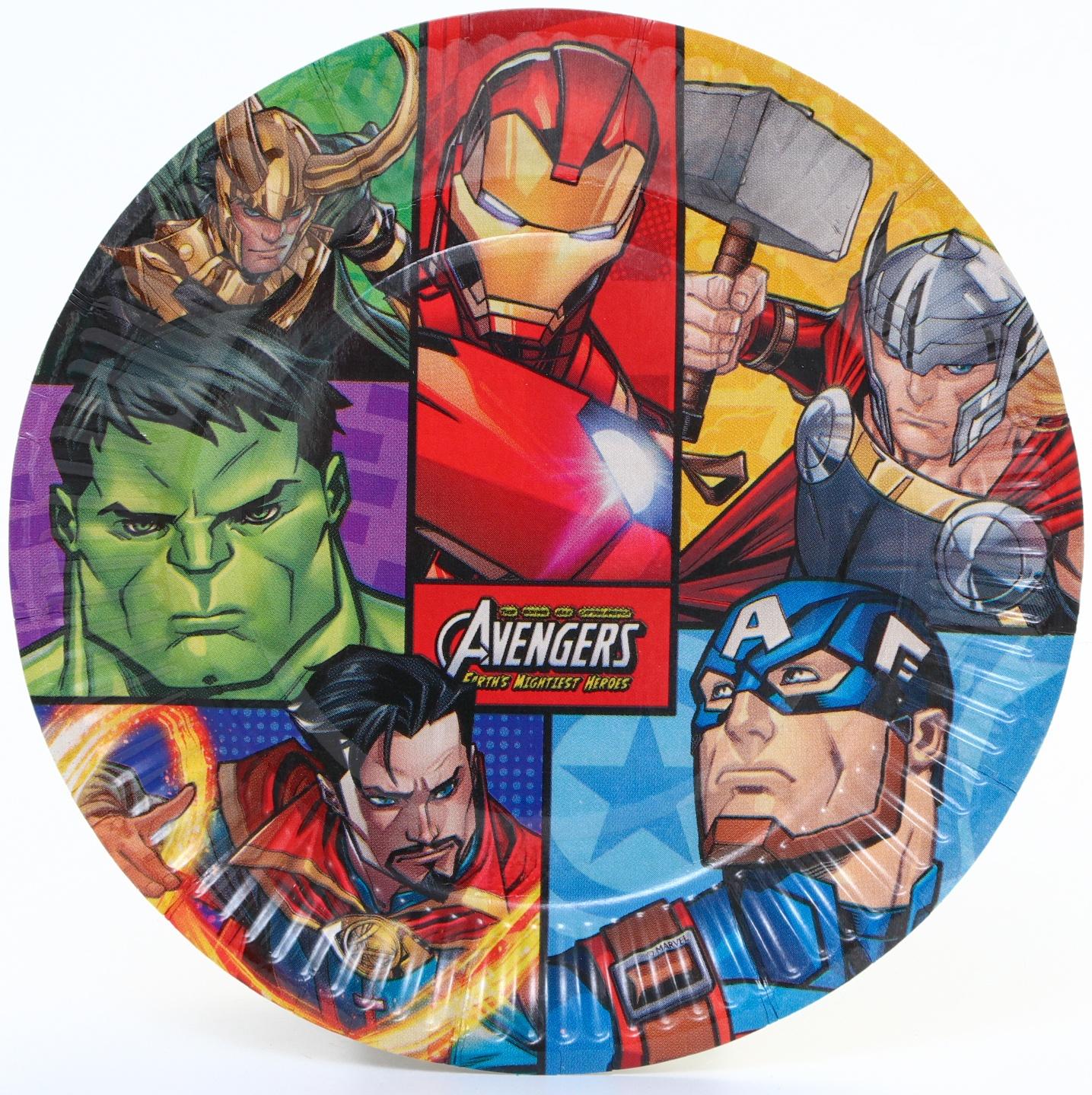 Набор бумажной посуды, на 6 персон 