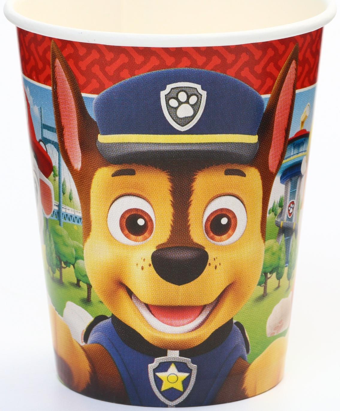 Набор бумажной посуды, на 6 персон 