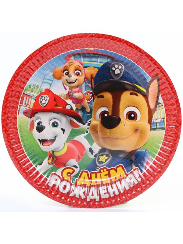 Набор бумажной посуды, на 6 персон 