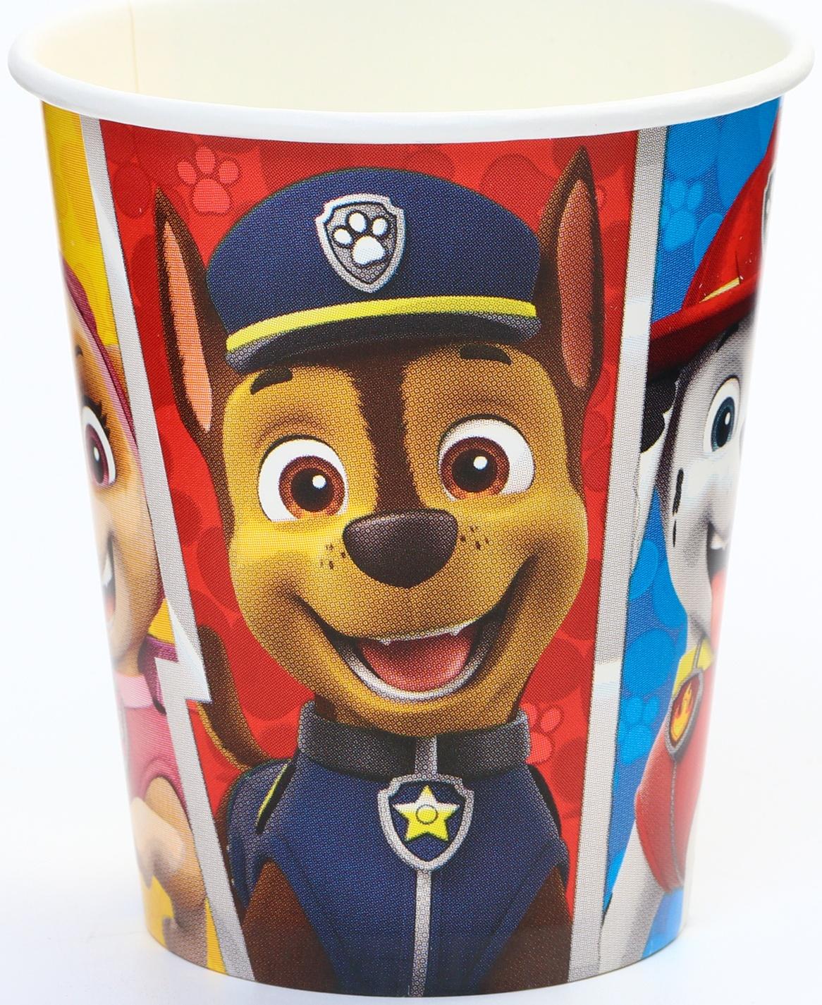 Набор бумажной посуды, на 6 персон 