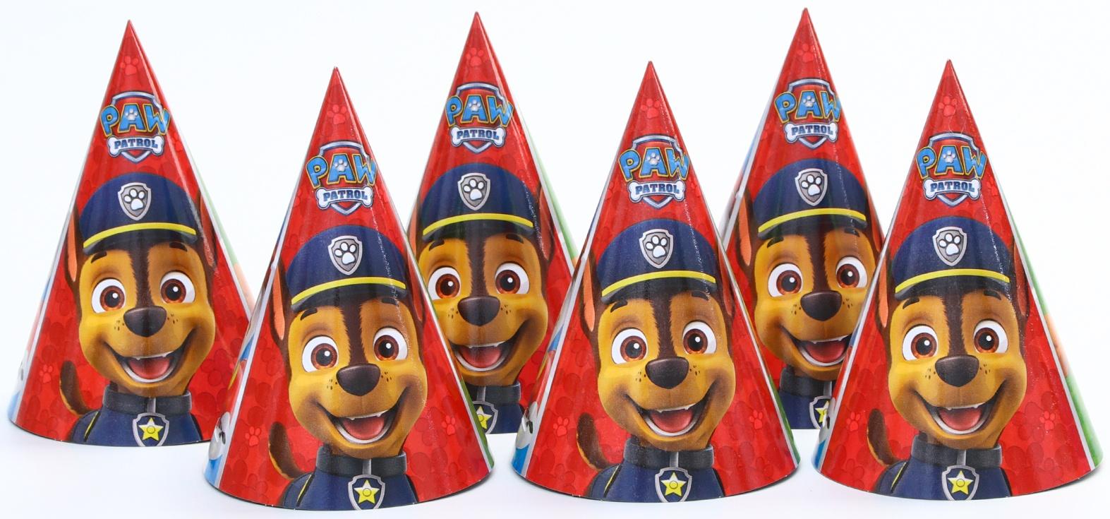 Набор бумажной посуды, на 6 персон 