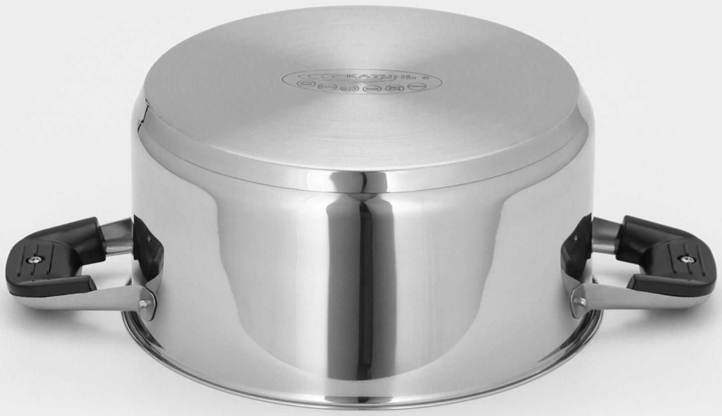 Мантоварка АЛТЫН D22 см 3 секции. ТРС  8,5л индукц. Дно