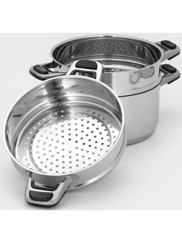 Мантоварка АЛТЫН D22 см 3 секции. ТРС  8,5л индукц. Дно