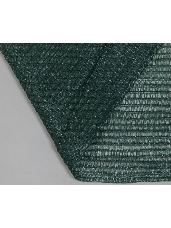 Сетка затеняющая, 4 × 10 м, плотность 35 г/м², тёмно-зелёная