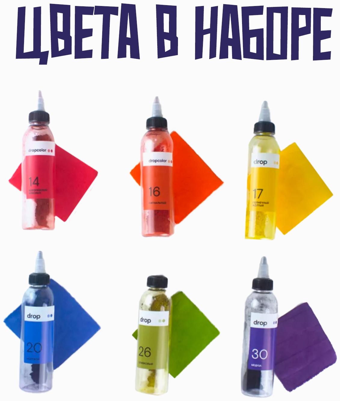 Набор для окрашивания одежды 