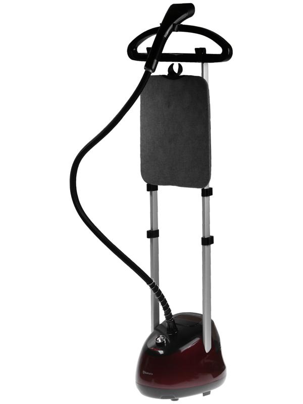 Отпариватель Sakura SA-3924G, напольный, 2200 Вт, 2.2 л, 35 г/мин, шнур 1.7 м, бордовый