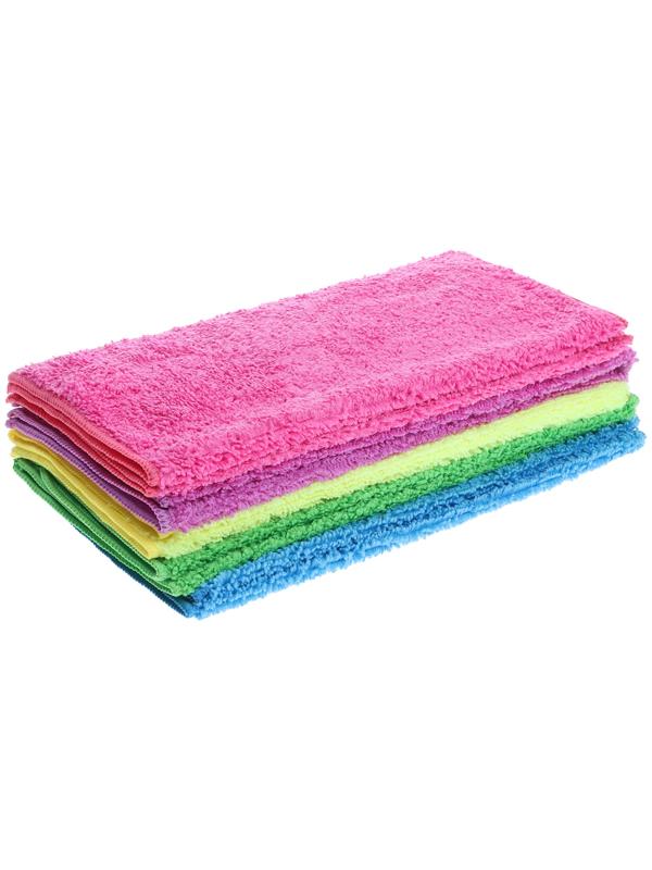 Салфетка из микрофибры, 30 х 30 см, набор 10 шт