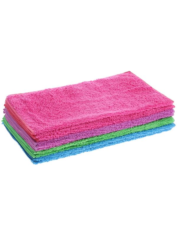 Салфетка из микрофибры, 35 х 40 см, набор 12 шт